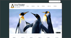 Desktop Screenshot of linuxtweaker.com